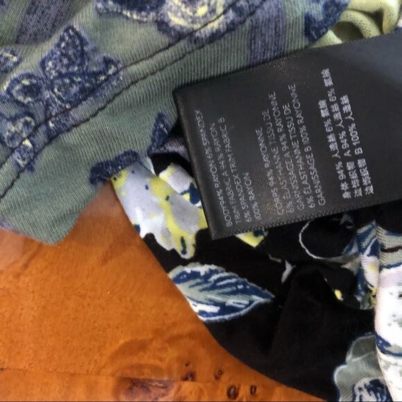 Free People Baja Babe Floral Print Scoop Back Top - Picture 6 of 6